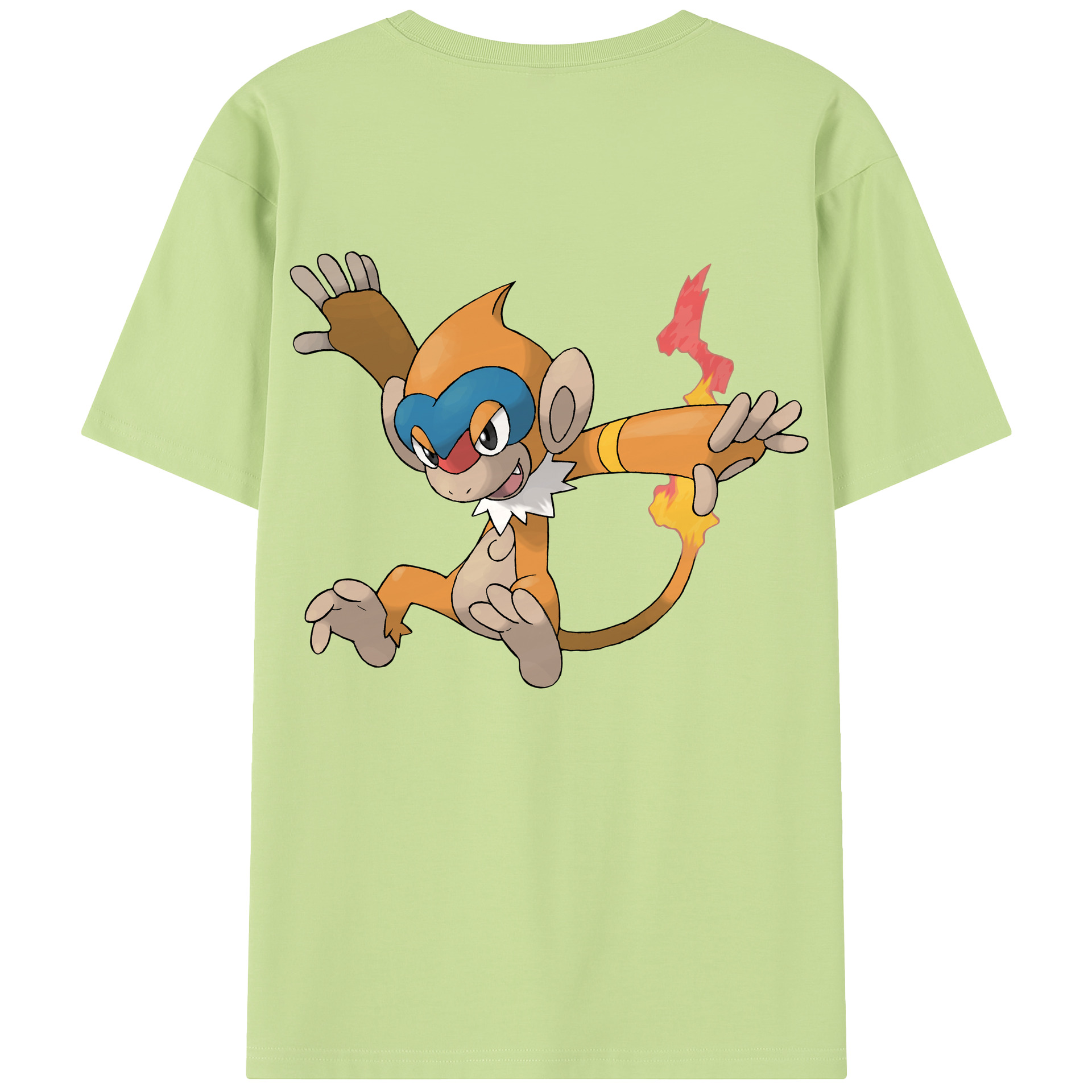 （画像用） ポケットモンスター Pokémon 綿100％半袖Tシャツ（背面プリント）
